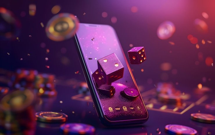 Tampilan antarmuka kasino langsung air186 di layar smartphone pengguna Indonesia